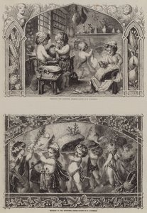 Schetsen van Kerstmis door William Stephen Coleman